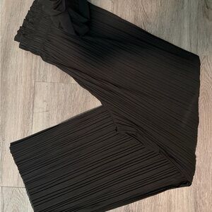 Chic Black Wide Leg Pants